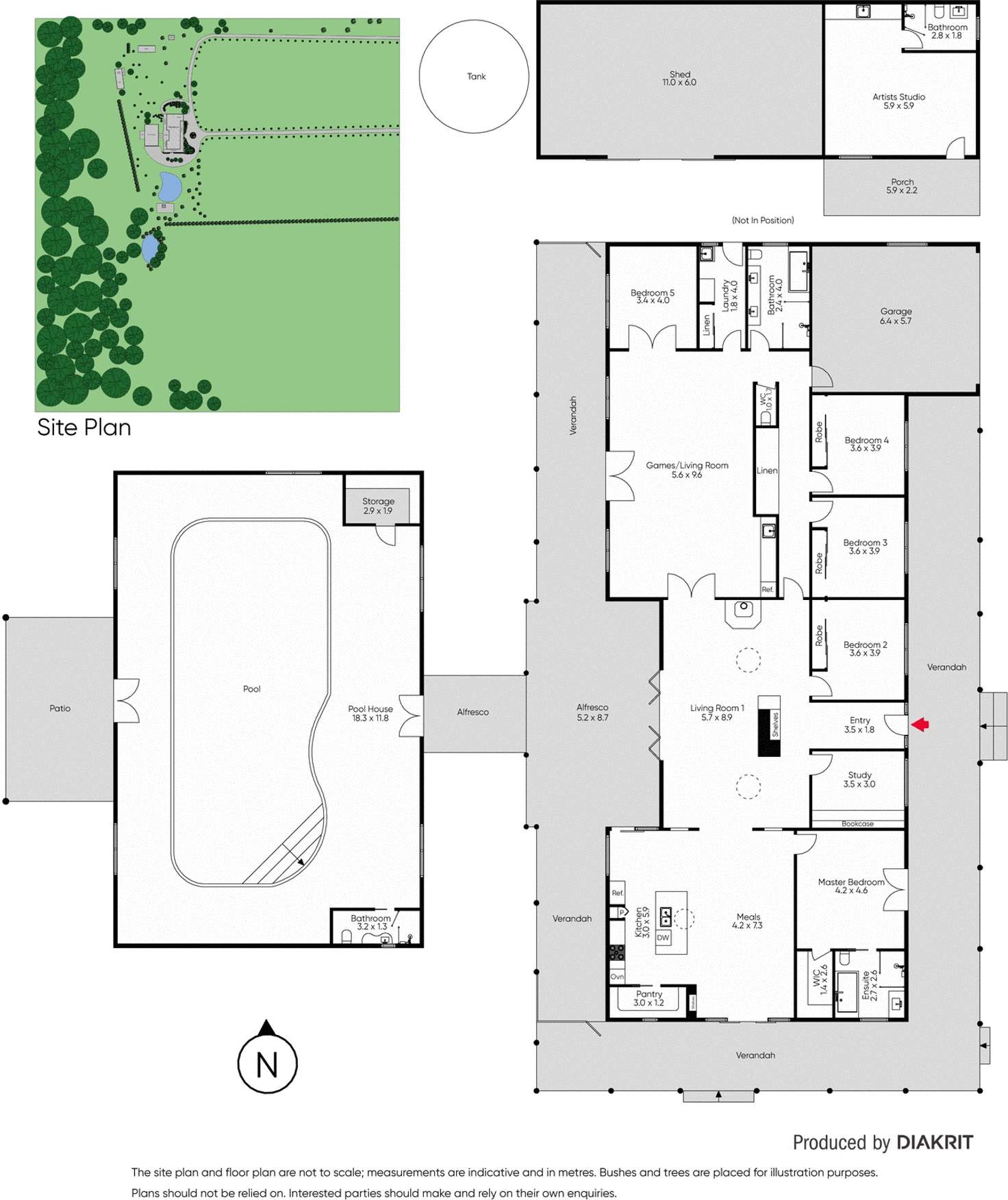 Floorplan of Homely house listing, 168 Butchers Road, Muckleford VIC 3451