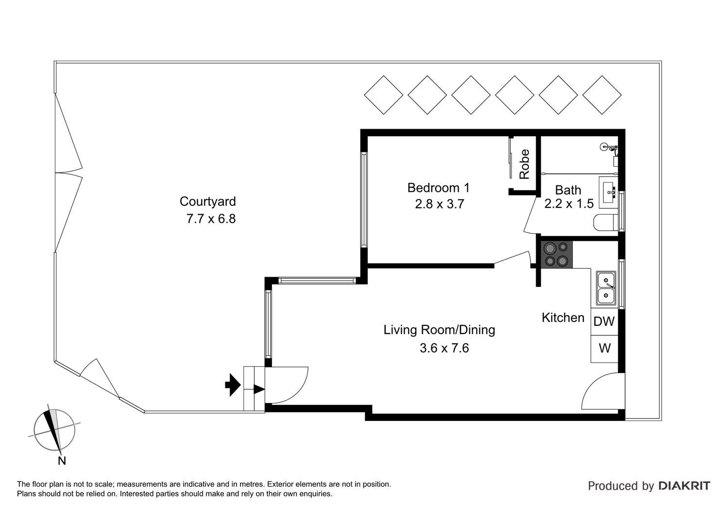 Floorplan of Homely apartment listing, 3/127A Argyle Street, St Kilda VIC 3182