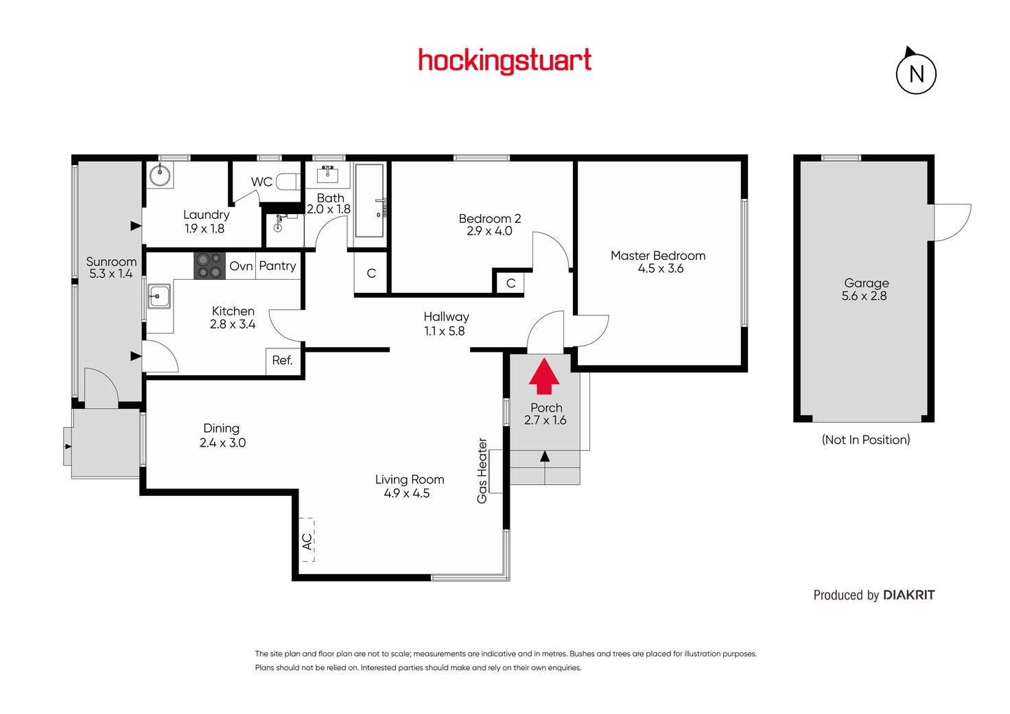 Floorplan of Homely house listing, 13 Hill Grove, Preston VIC 3072