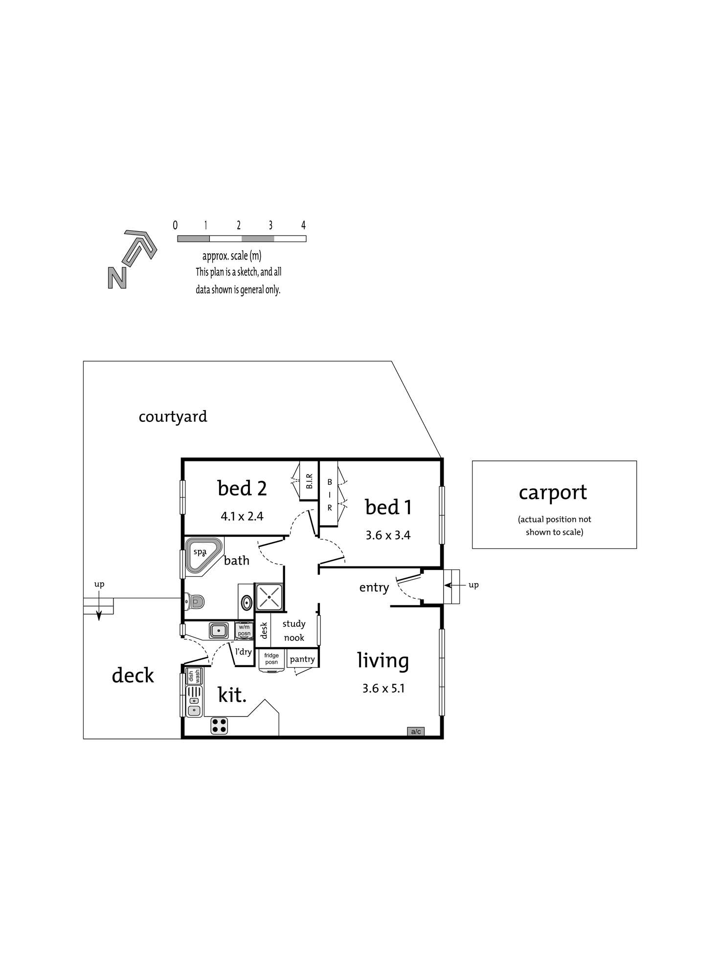 Floorplan of Homely unit listing, 10/51 Mt Dandenong Road, Ringwood East VIC 3135