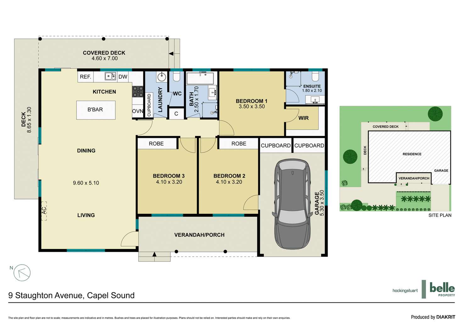 Floorplan of Homely house listing, 9 Staughton Avenue, Capel Sound VIC 3940