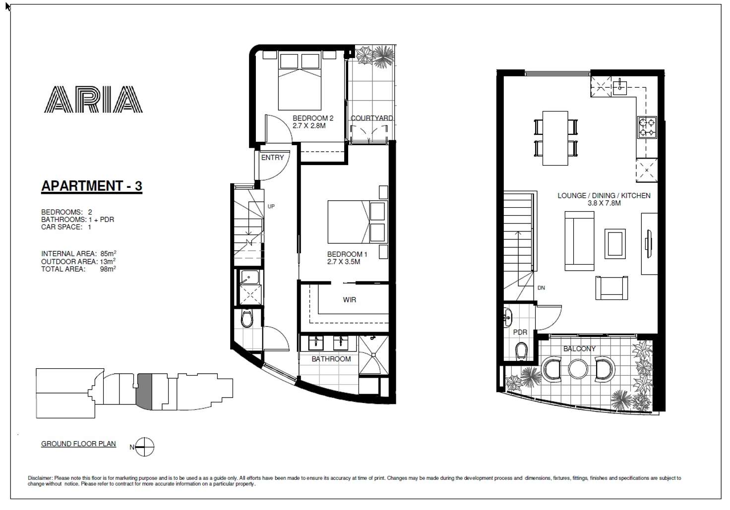Floorplan of Homely apartment listing, G02/77 Riversdale Road, Hawthorn VIC 3122