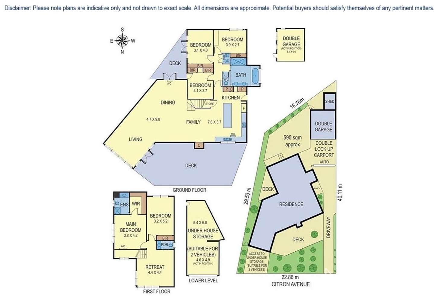Floorplan of Homely house listing, 4 Citron Avenue, Balwyn North VIC 3104