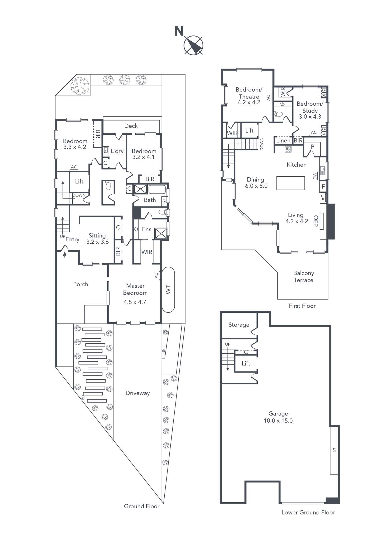 Floorplan of Homely house listing, 1/44 Rennison Street, Parkdale VIC 3195