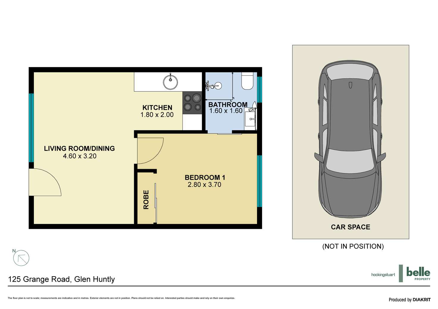 Floorplan of Homely apartment listing, 2/125 Grange Road, Glen Huntly VIC 3163