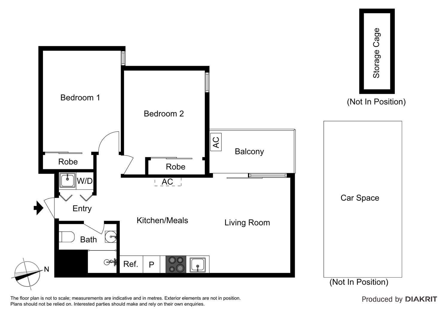 Floorplan of Homely apartment listing, 402/25 Clifton Street, Prahran VIC 3181