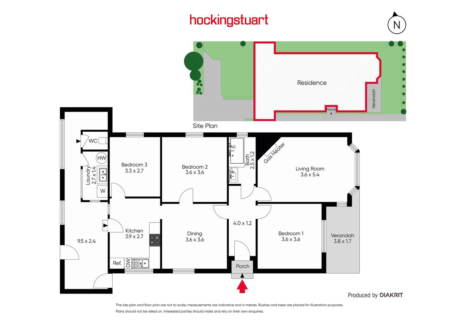 Floorplan of Homely house listing, 80 Coronation Street, Kingsville VIC 3012