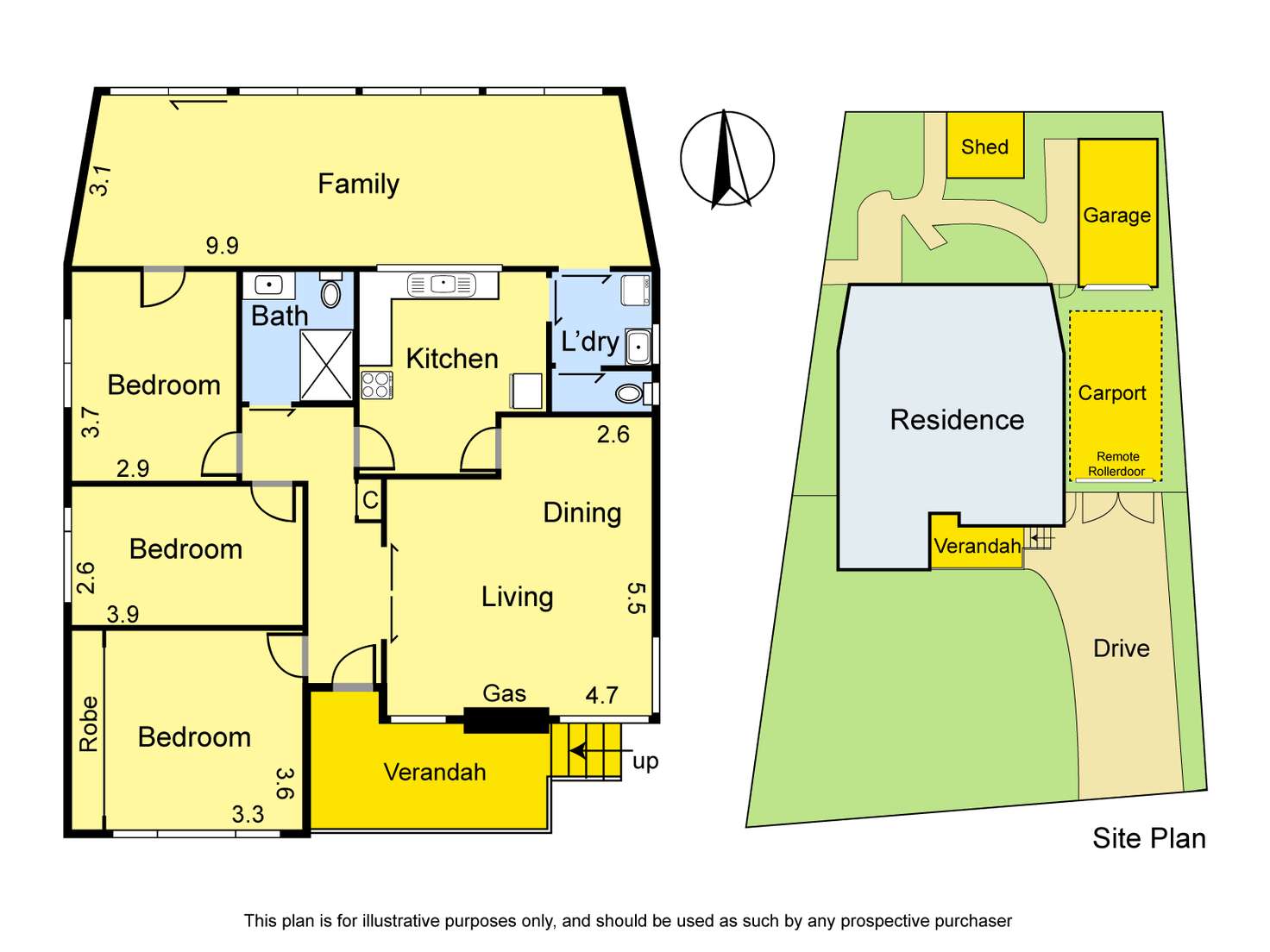 Floorplan of Homely house listing, 6 Bungay Street, Watsonia VIC 3087