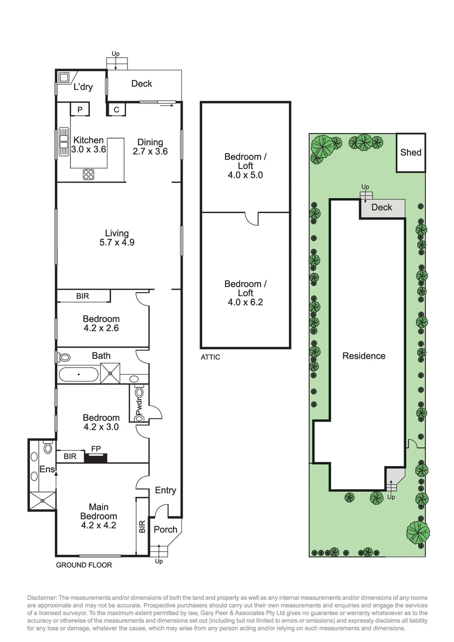 Floorplan of Homely house listing, 22 Willow Street, Elsternwick VIC 3185