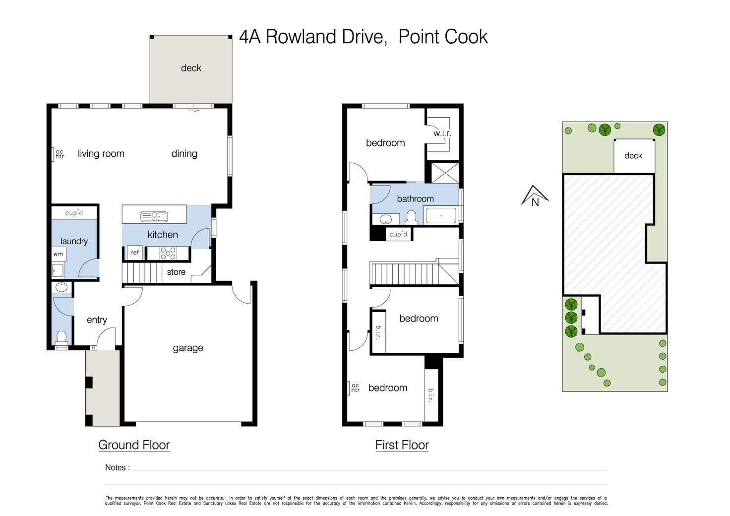 Floorplan of Homely house listing, 4A Rowland Drive, Point Cook VIC 3030
