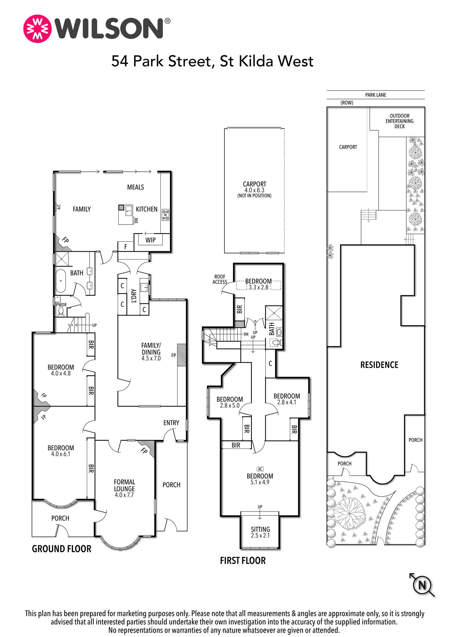 Floorplan of Homely house listing, 54 Park Street, St Kilda West VIC 3182