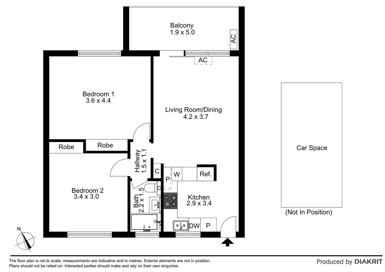 Floorplan of Homely apartment listing, 18/215 Williams Road, South Yarra VIC 3141