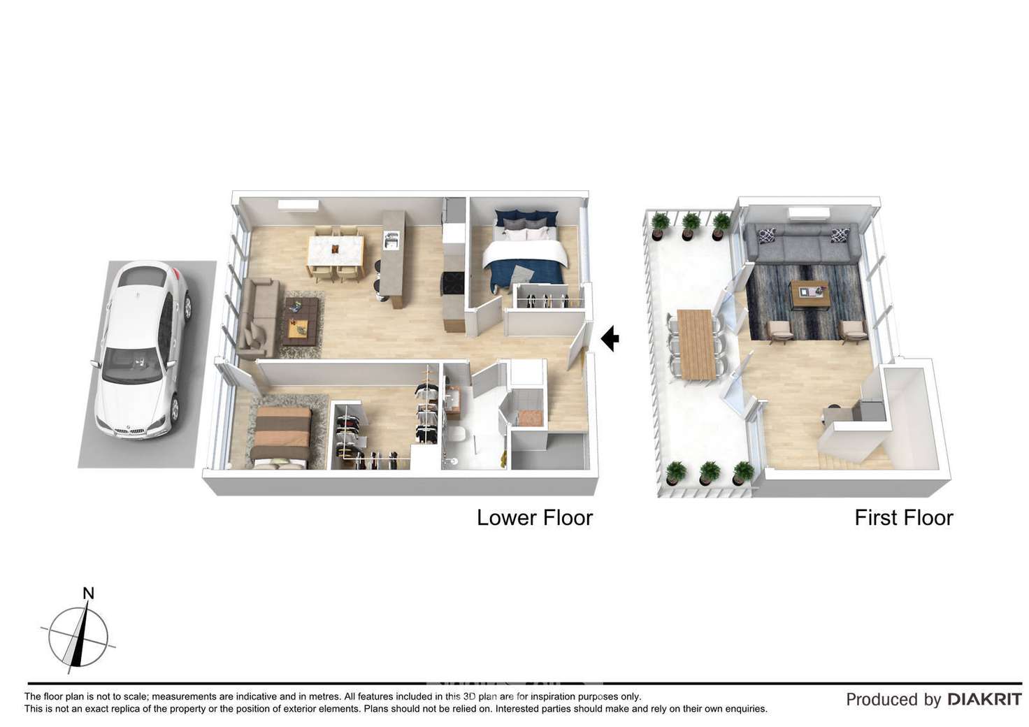 Floorplan of Homely apartment listing, 212/3-5 St Kilda Road, St Kilda VIC 3182