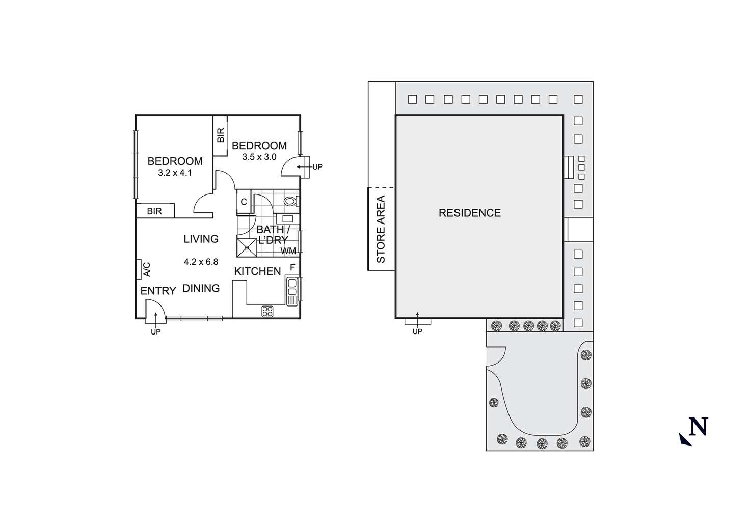 Floorplan of Homely unit listing, 4/6 Neville Street, Mentone VIC 3194