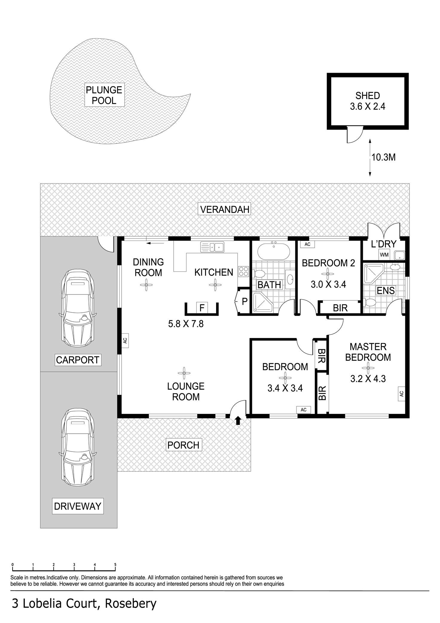 Floorplan of Homely house listing, 3 Lobelia Court, Rosebery NT 832