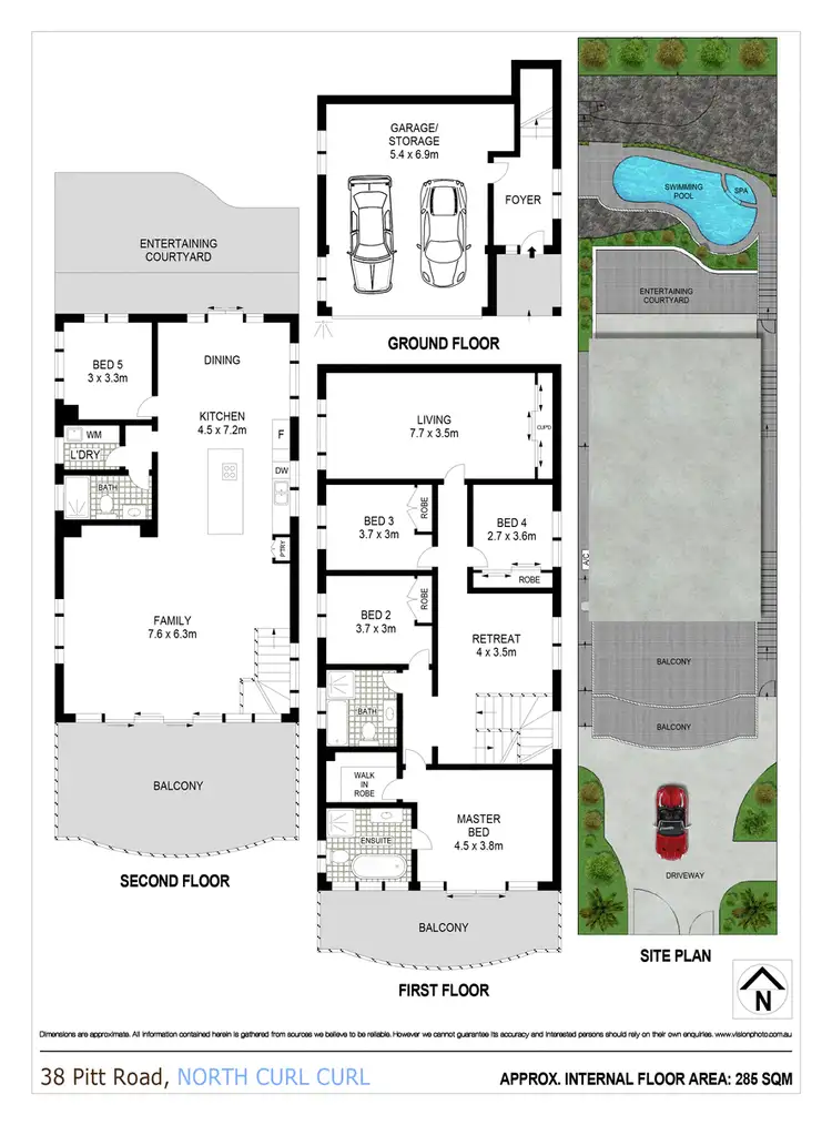 Floorplan of Homely house listing, 38 Pitt Road, North Curl Curl NSW 2099