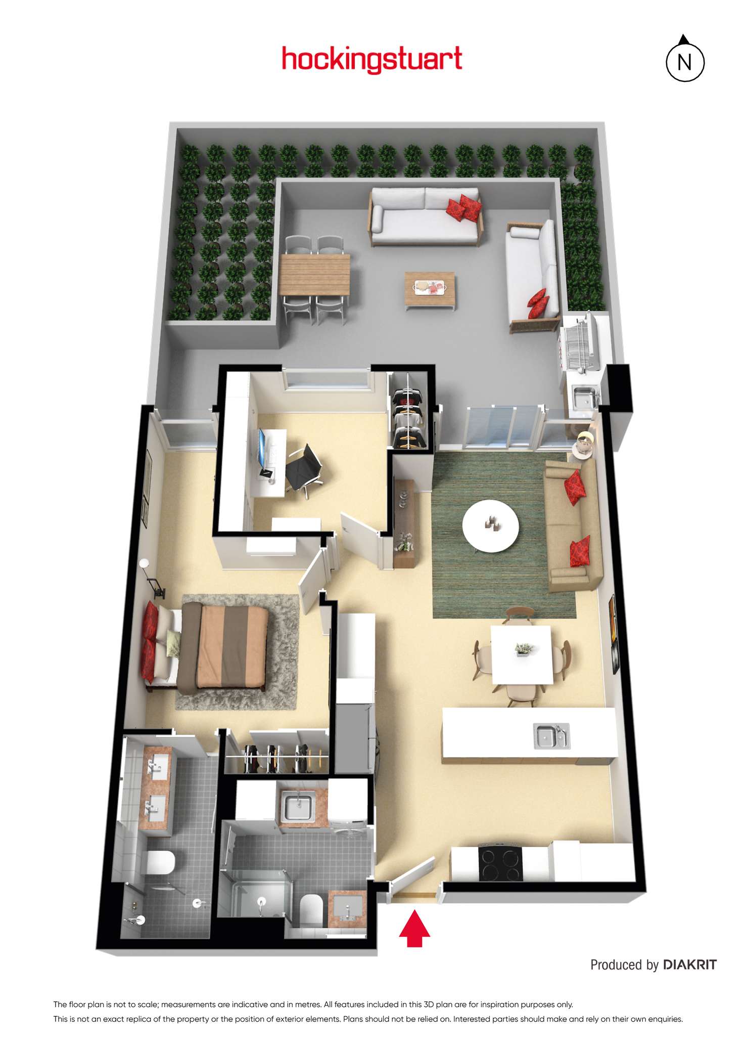 Floorplan of Homely apartment listing, G02/1 Norfolk Place, Malvern VIC 3144