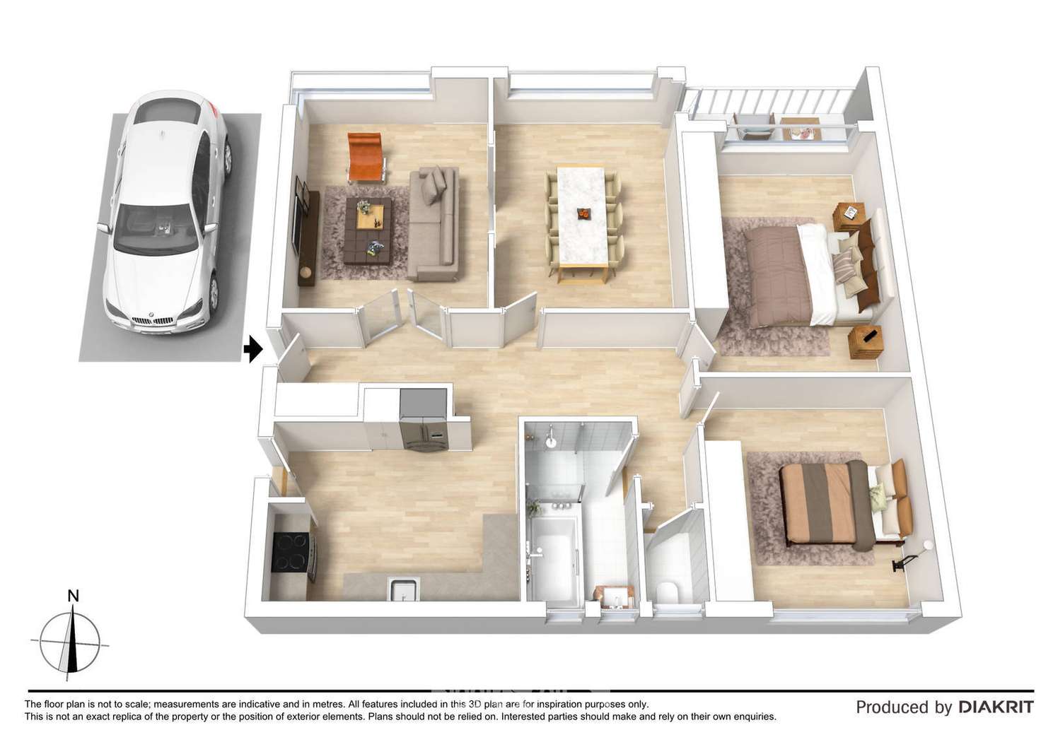 Floorplan of Homely unit listing, 6/38 Westbury Street, St Kilda East VIC 3183