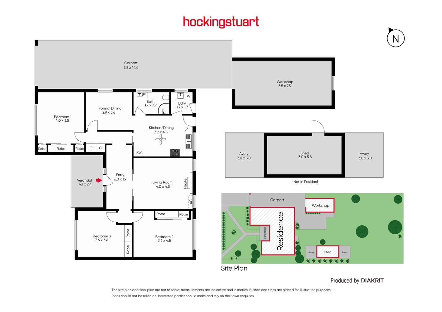 Floorplan of Homely house listing, 6 Sturdee Street, Reservoir VIC 3073