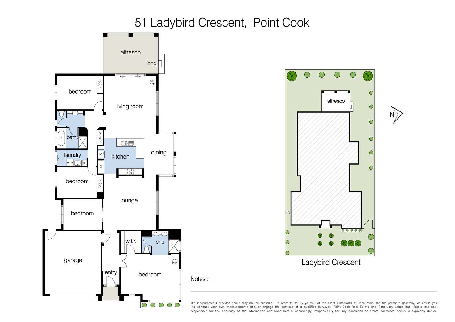 Floorplan of Homely house listing, 51 Ladybird Crescent, Point Cook VIC 3030