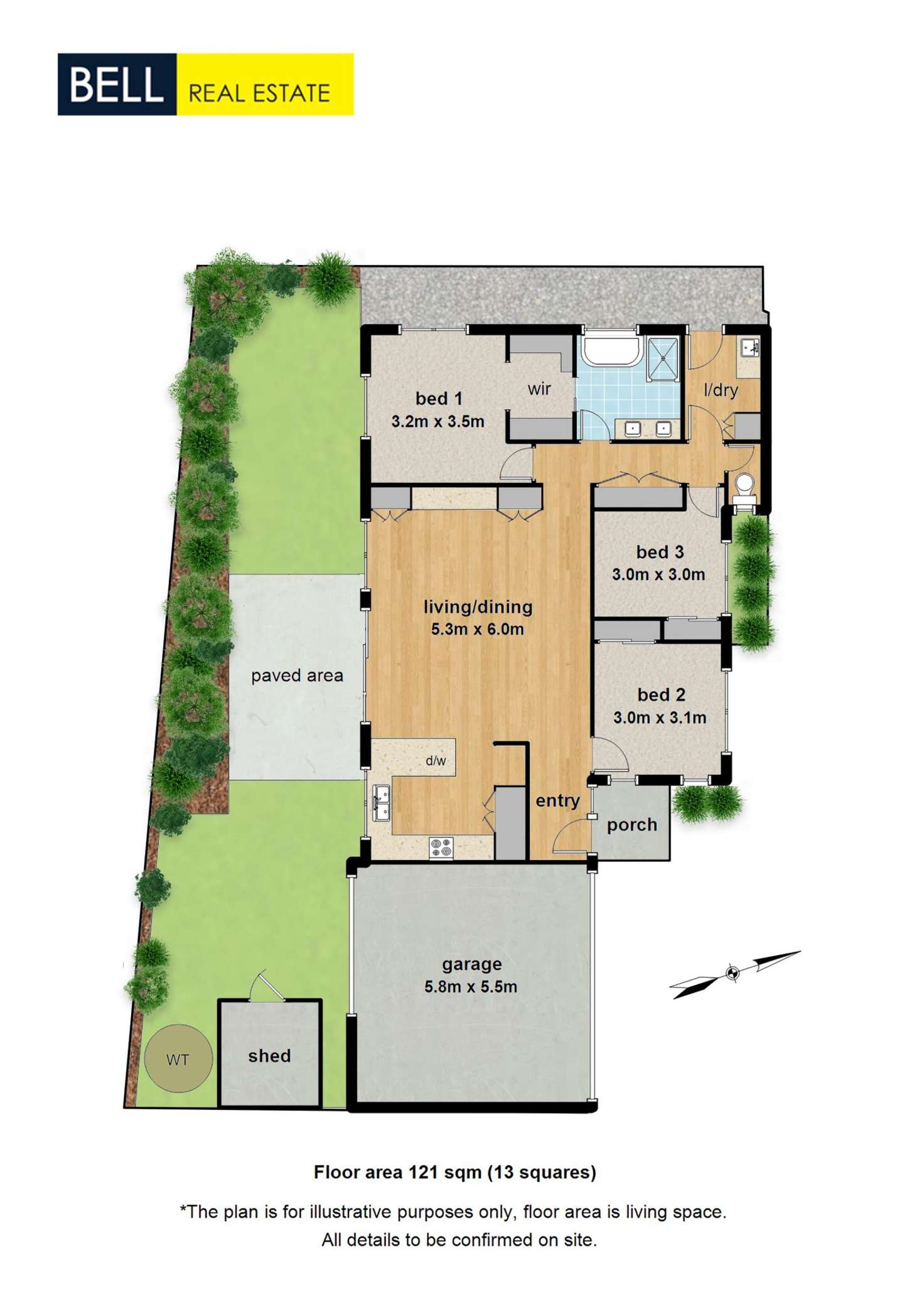 Floorplan of Homely unit listing, 92a Lincoln Road, Croydon VIC 3136