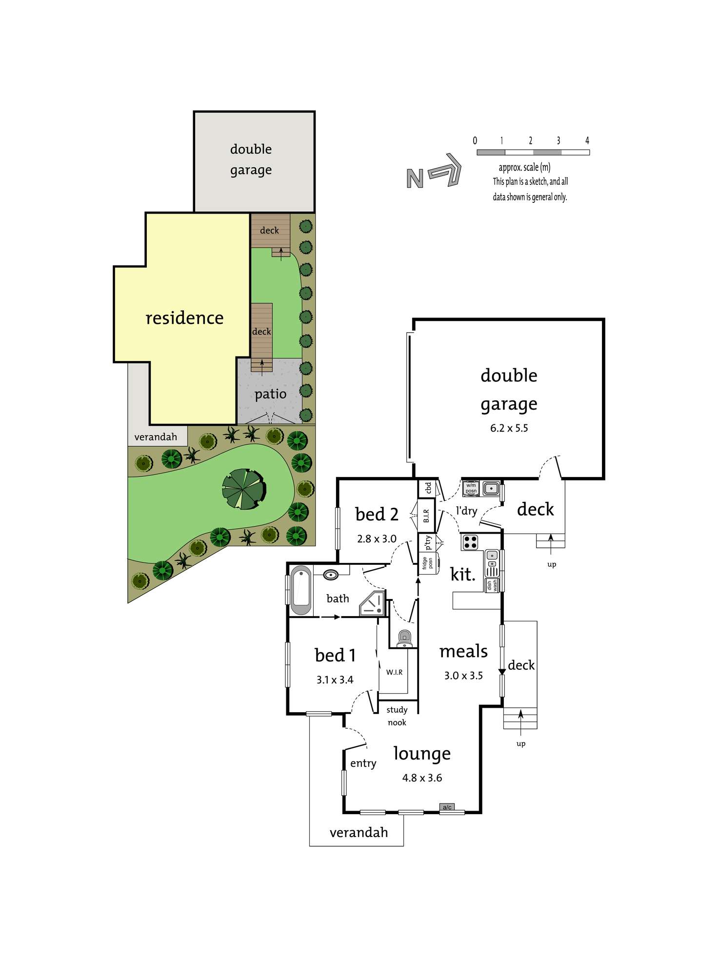 Floorplan of Homely unit listing, 1/36 McCulloch Street, Nunawading VIC 3131