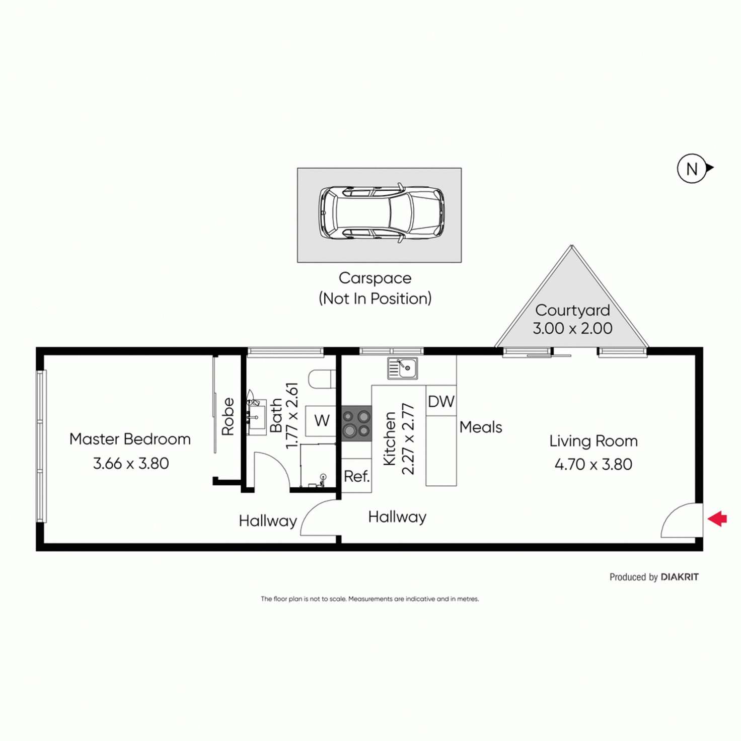 Floorplan of Homely apartment listing, 1/39 Park Street, Hawthorn VIC 3122