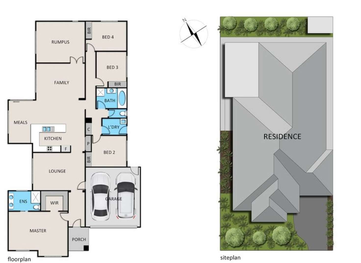 Floorplan of Homely house listing, 11 Lyndhurst Boulevard, Lyndhurst VIC 3975