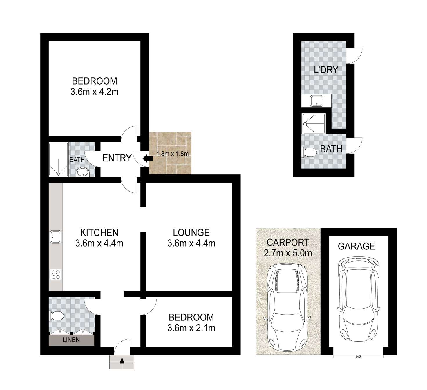 Floorplan of Homely house listing, 18 Alma Street, North Haven NSW 2443