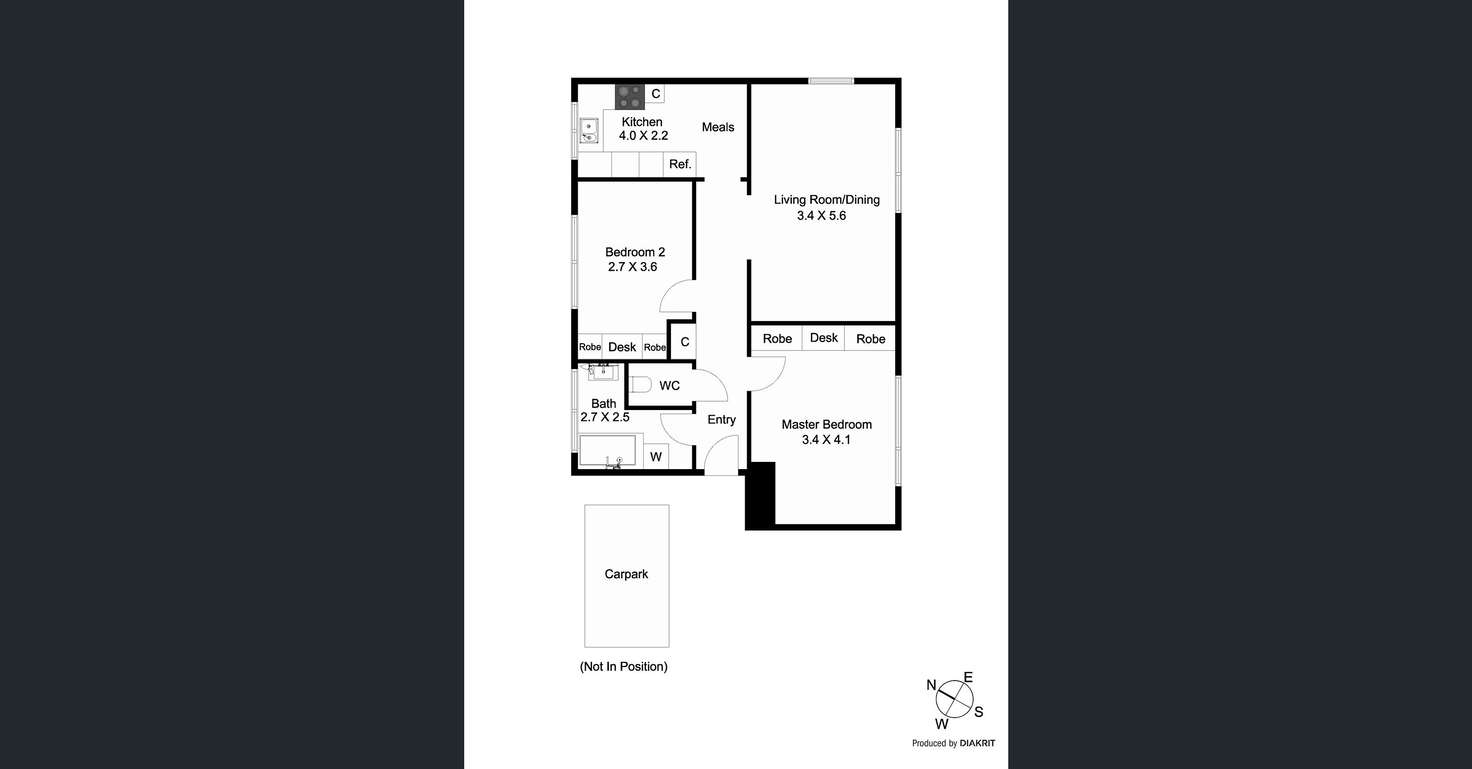 Floorplan of Homely apartment listing, 7/20 Marine Parade, St Kilda VIC 3182