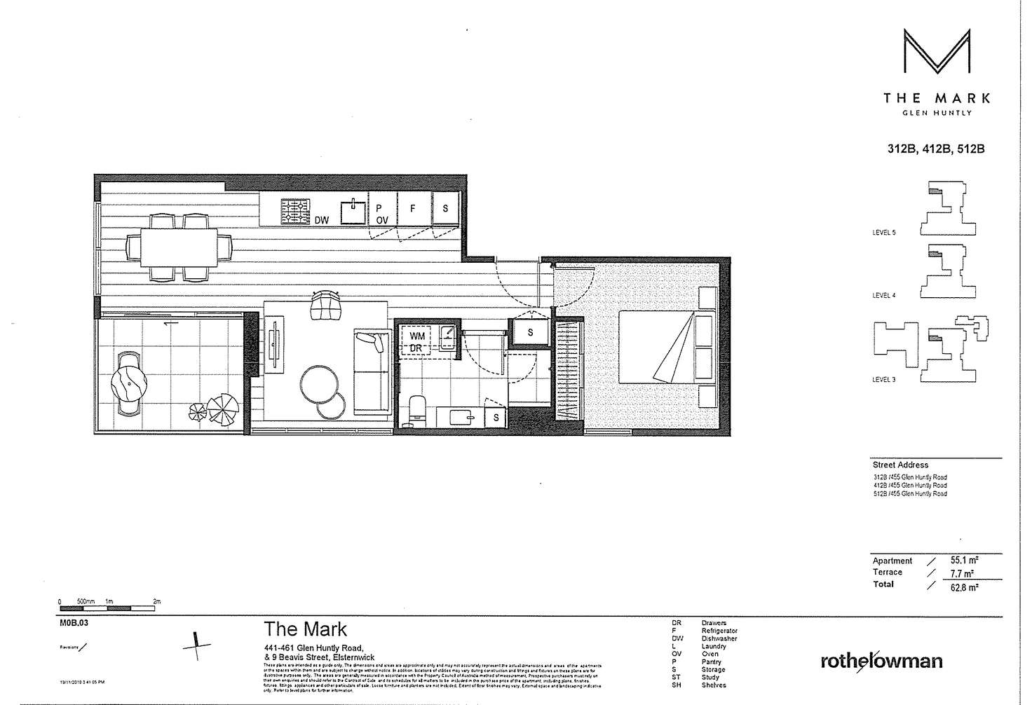 Floorplan of Homely apartment listing, 107A/74 Glenhuntly Road, Elsternwick VIC 3185