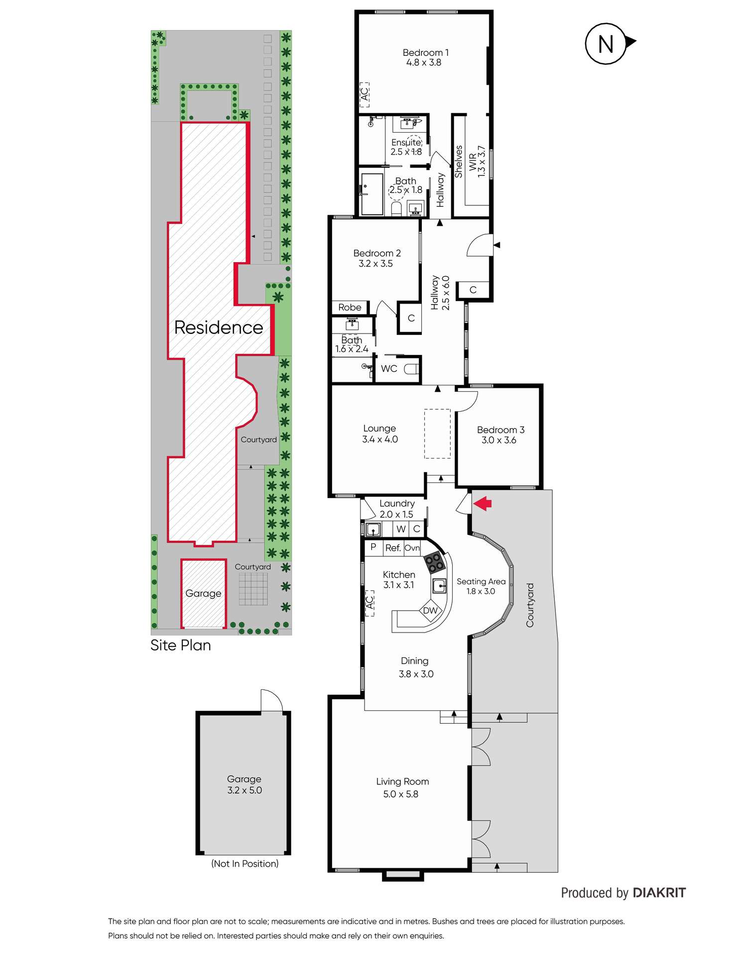 Floorplan of Homely house listing, 98 Chomley Street, Prahran VIC 3181