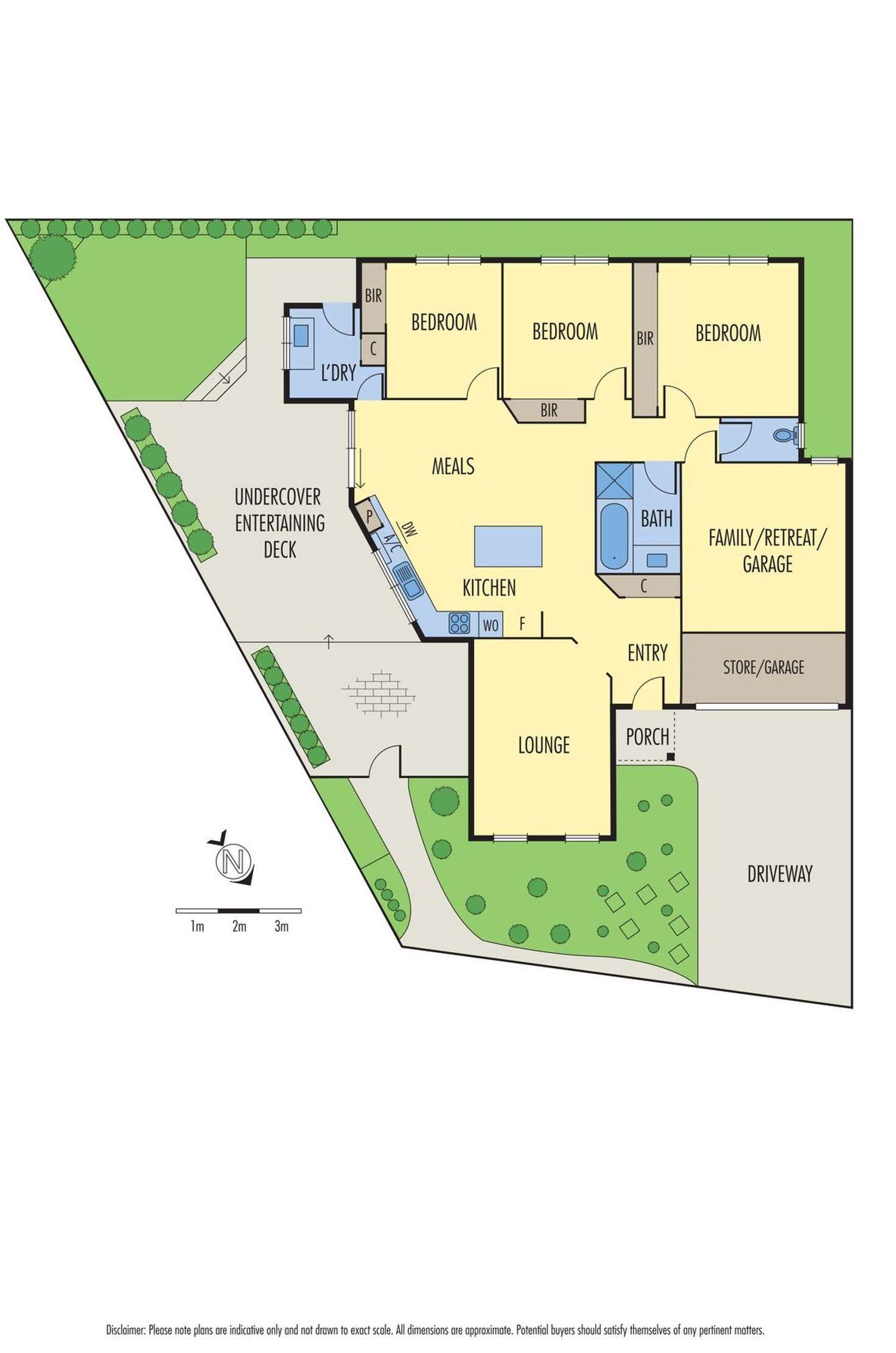 Floorplan of Homely house listing, 14 Liat Way, Greensborough VIC 3088