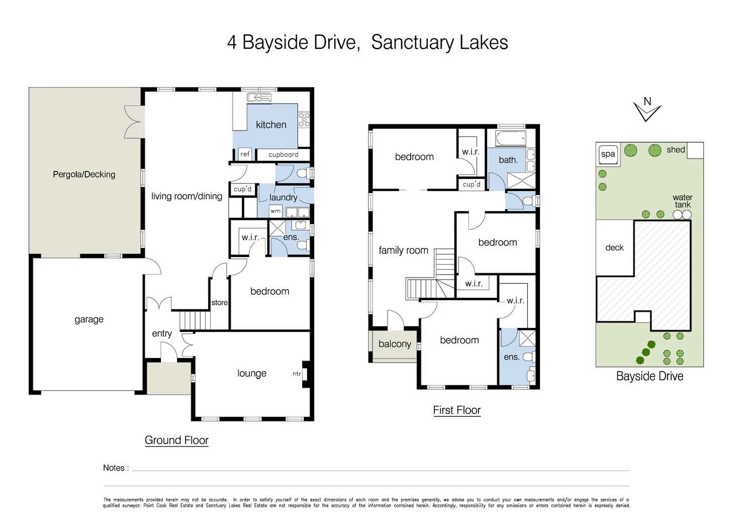 Floorplan of Homely house listing, 4 Bayside Drive, Sanctuary Lakes VIC 3030