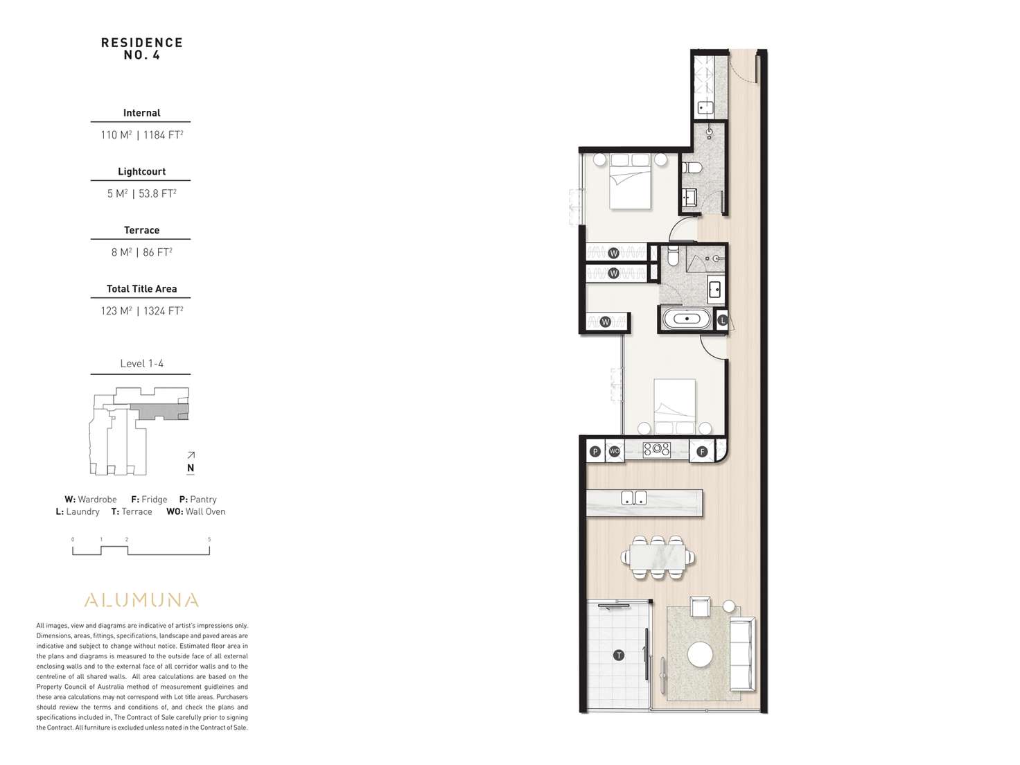 Floorplan of Homely apartment listing, 104/9 Johnston Street, Port Melbourne VIC 3207