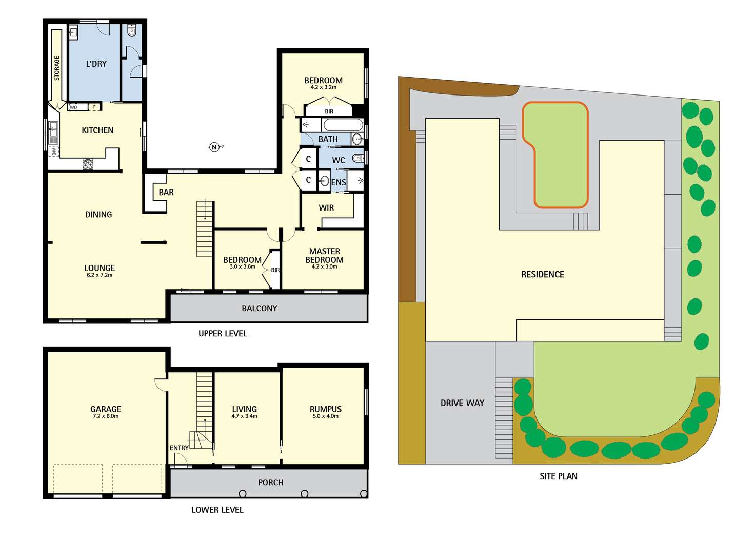 Floorplan of Homely house listing, 61 Manatunga Circuit, Greensborough VIC 3088