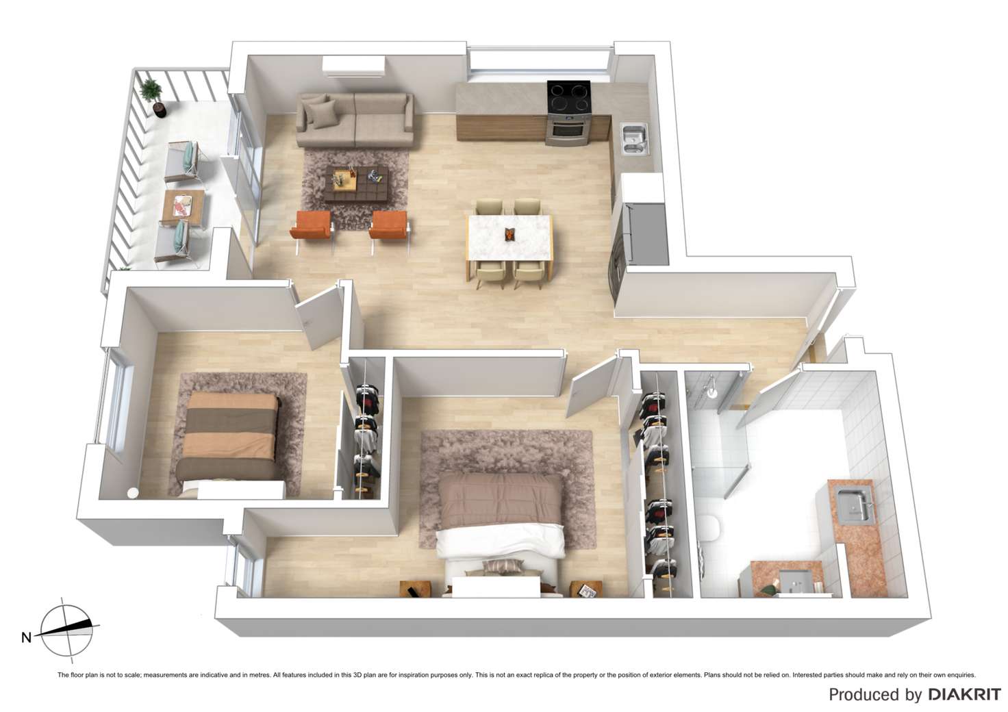 Floorplan of Homely apartment listing, 202/315 High Street, Ashburton VIC 3147