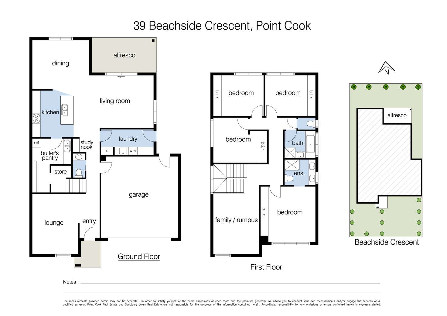 Floorplan of Homely house listing, 39 Beachside Crescent, Point Cook VIC 3030