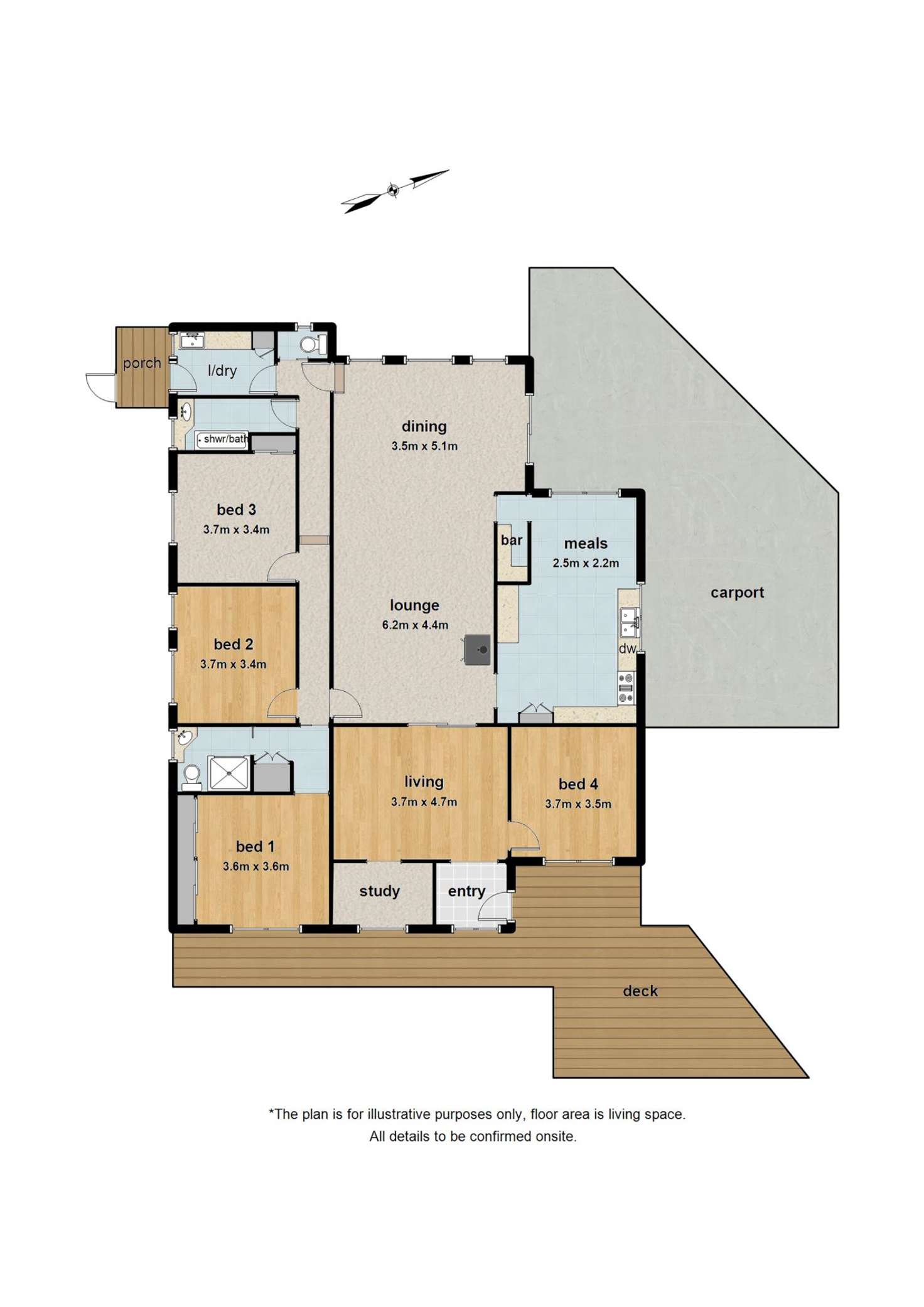 Floorplan of Homely house listing, 51 Donna Buang Road, Warburton VIC 3799