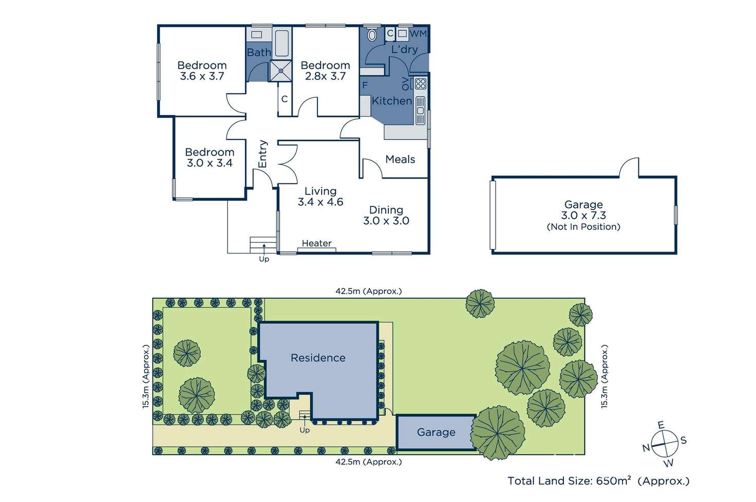 Floorplan of Homely house listing, 20 Davis Street, Burwood East VIC 3151