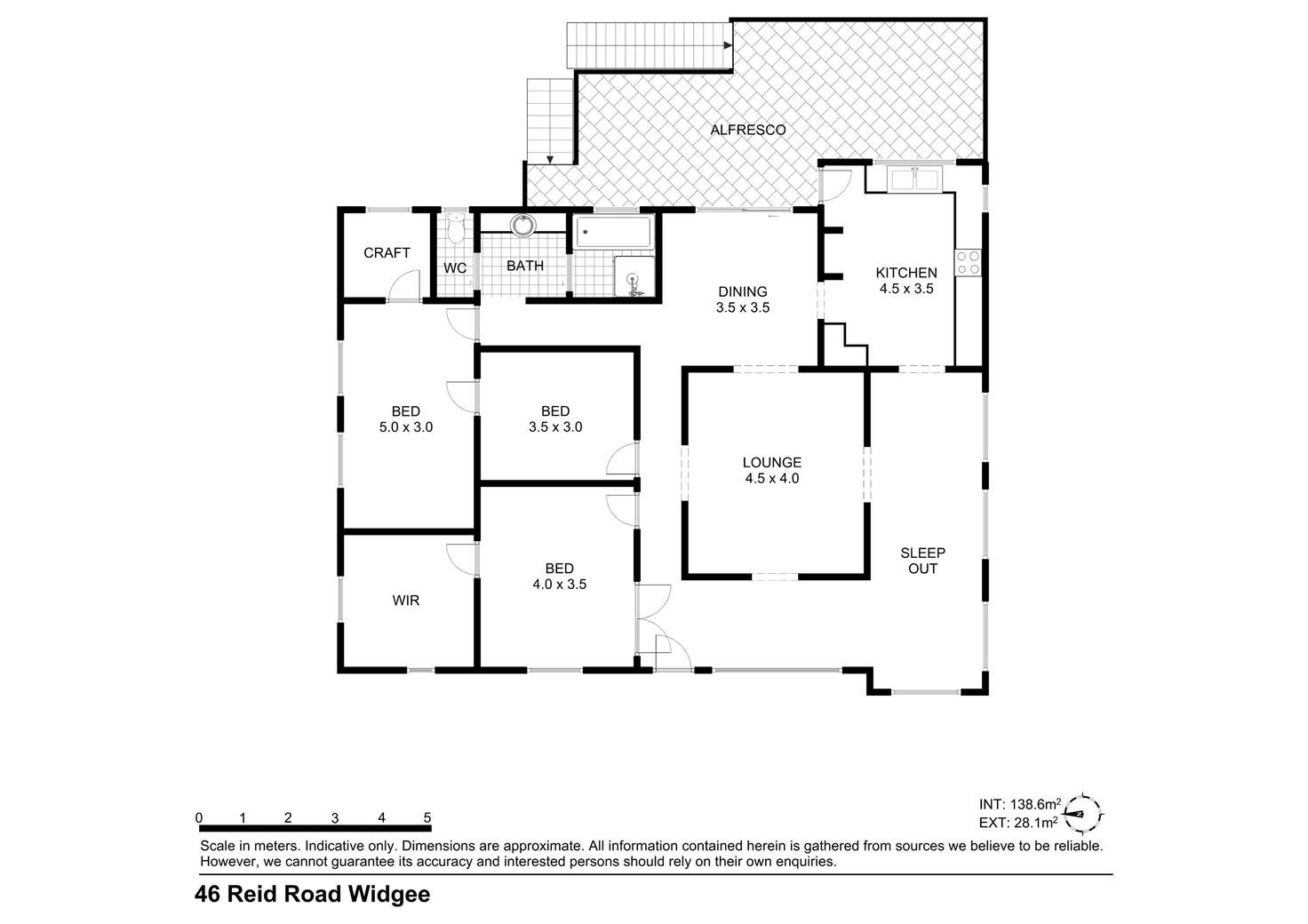 Floorplan of Homely house listing, 46 Reid Road, Widgee QLD 4570