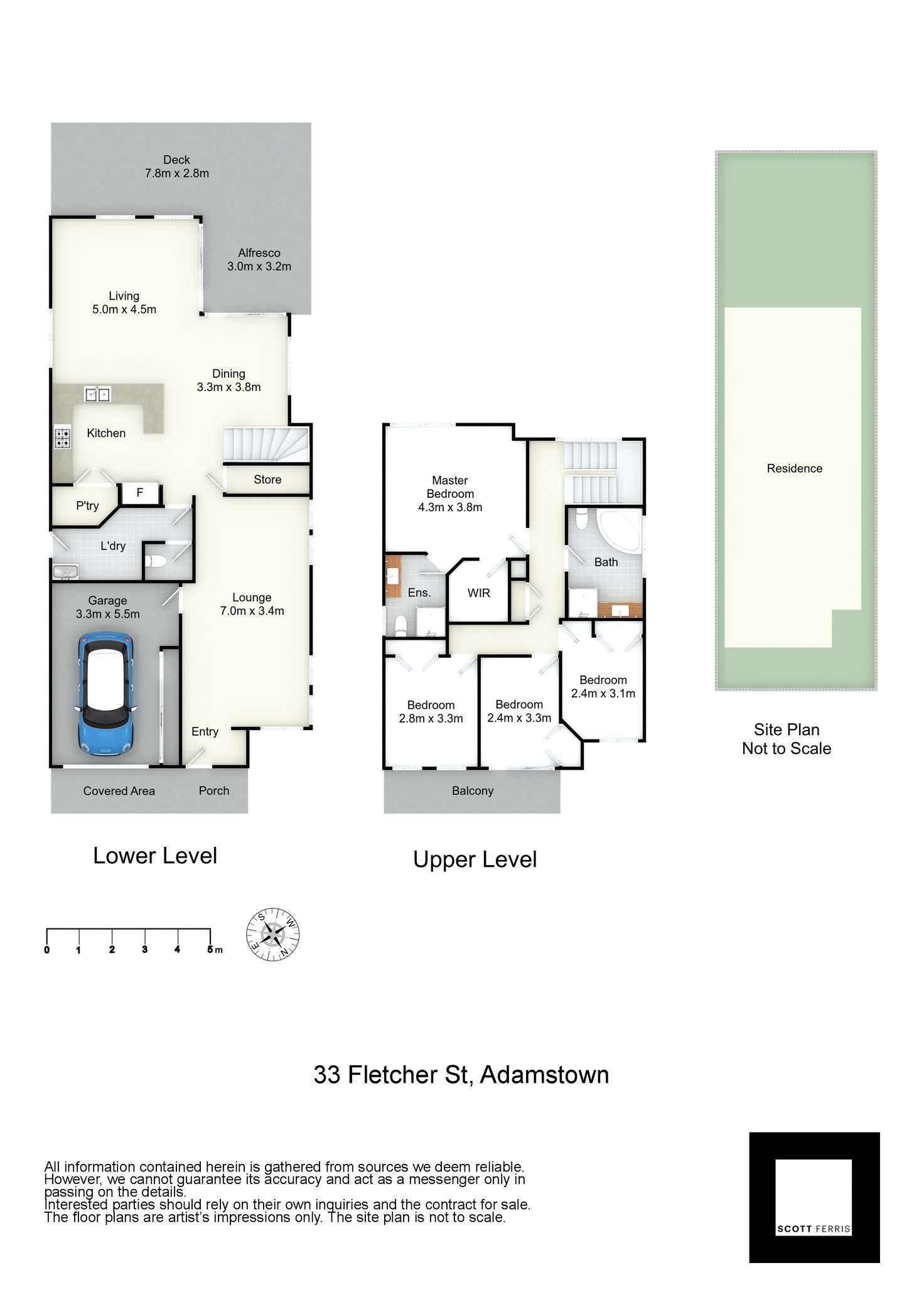 Floorplan of Homely house listing, 33 Fletcher Street, Adamstown NSW 2289