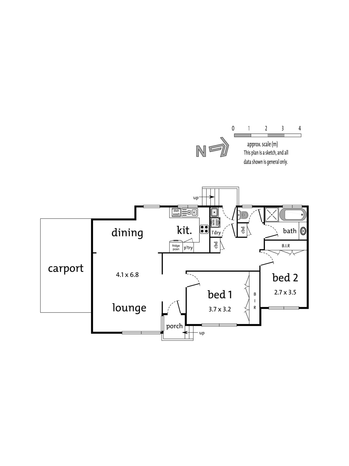 Floorplan of Homely unit listing, 4/38 Eastfield Road, Ringwood East VIC 3135