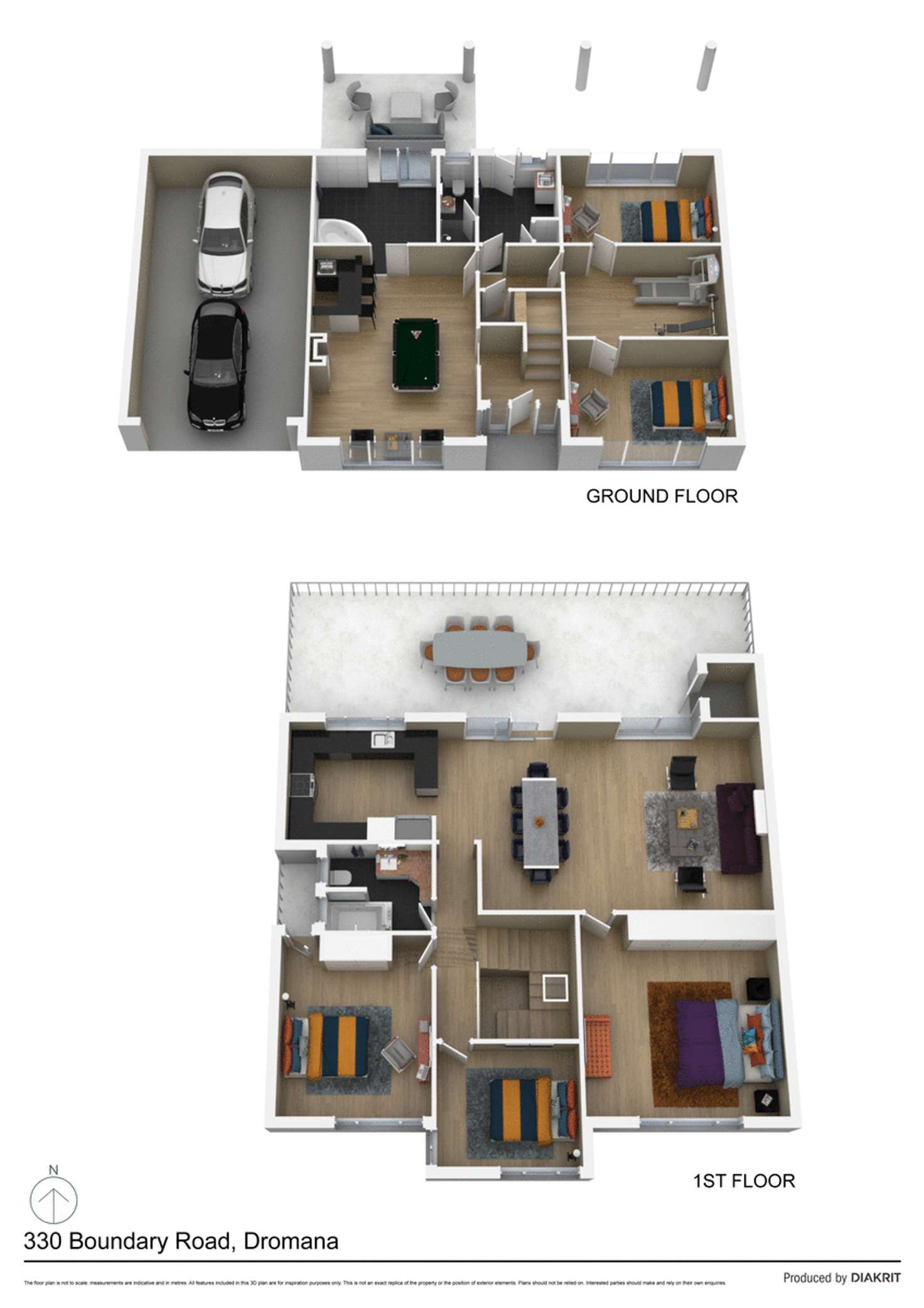 Floorplan of Homely house listing, 330 Boundary Road, Dromana VIC 3936