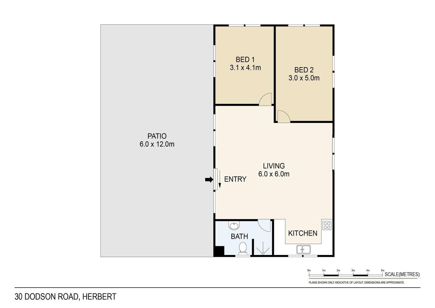 Floorplan of Homely house listing, 30 Dodson Road, Herbert NT 836