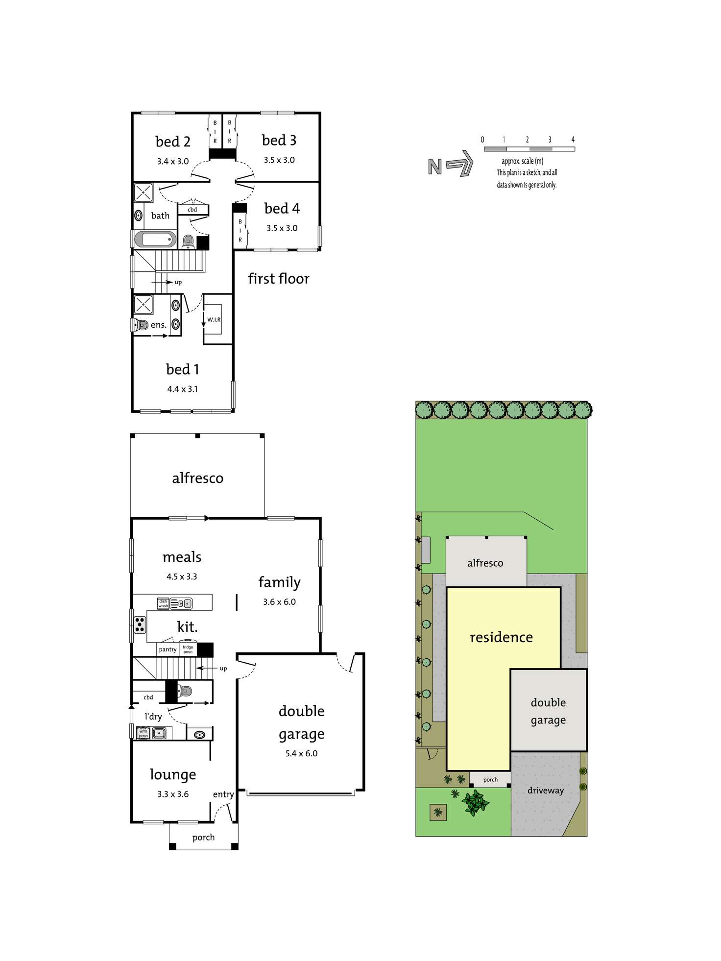 Floorplan of Homely house listing, 17 Maeve Circuit, Clyde North VIC 3978