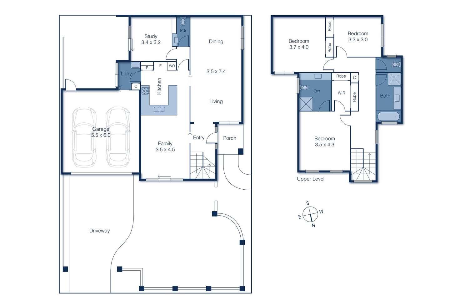 Floorplan of Homely townhouse listing, 1/24 Alpha Street, Balwyn North VIC 3104