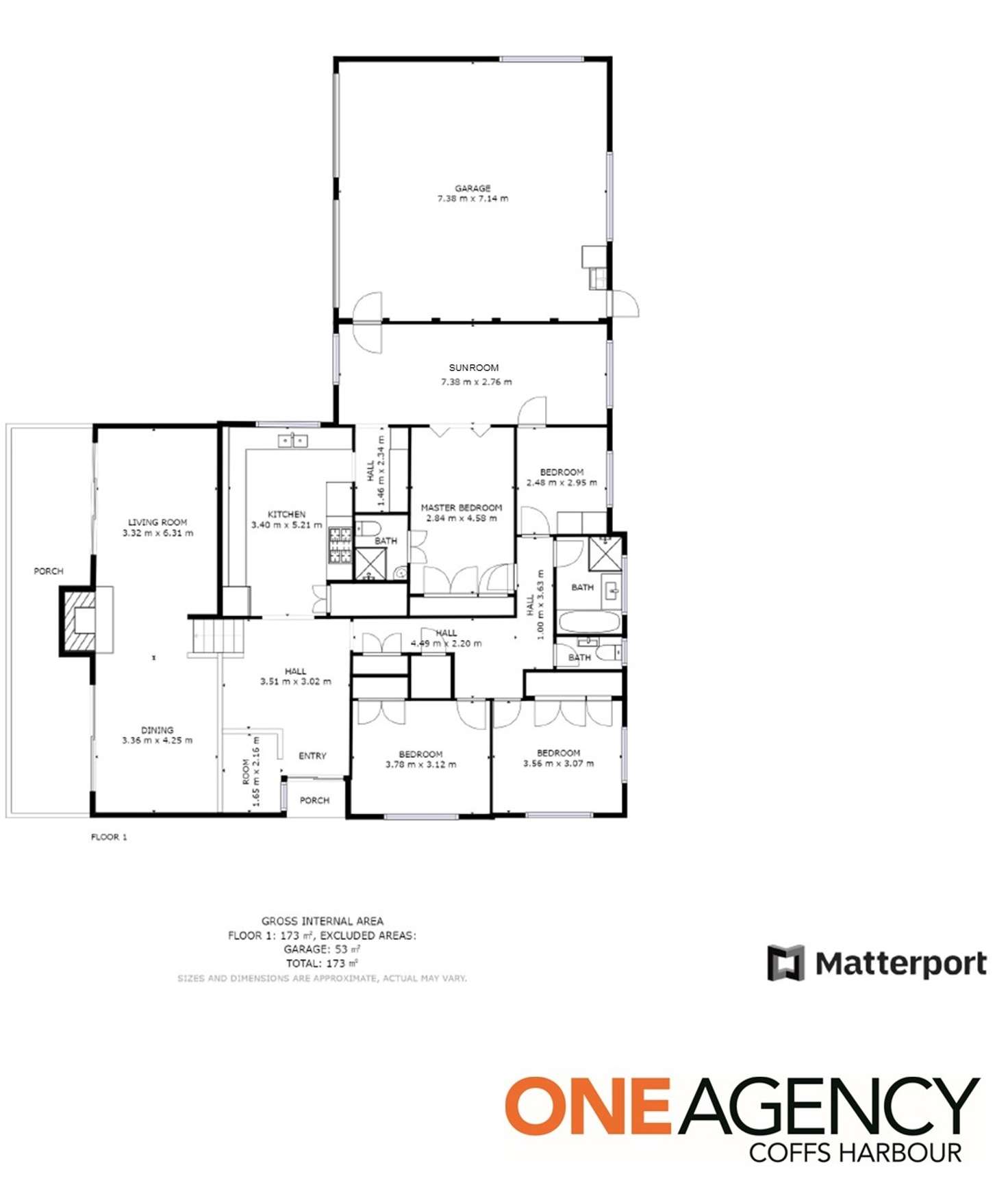 Floorplan of Homely house listing, 164 South Boambee Road, Boambee NSW 2450