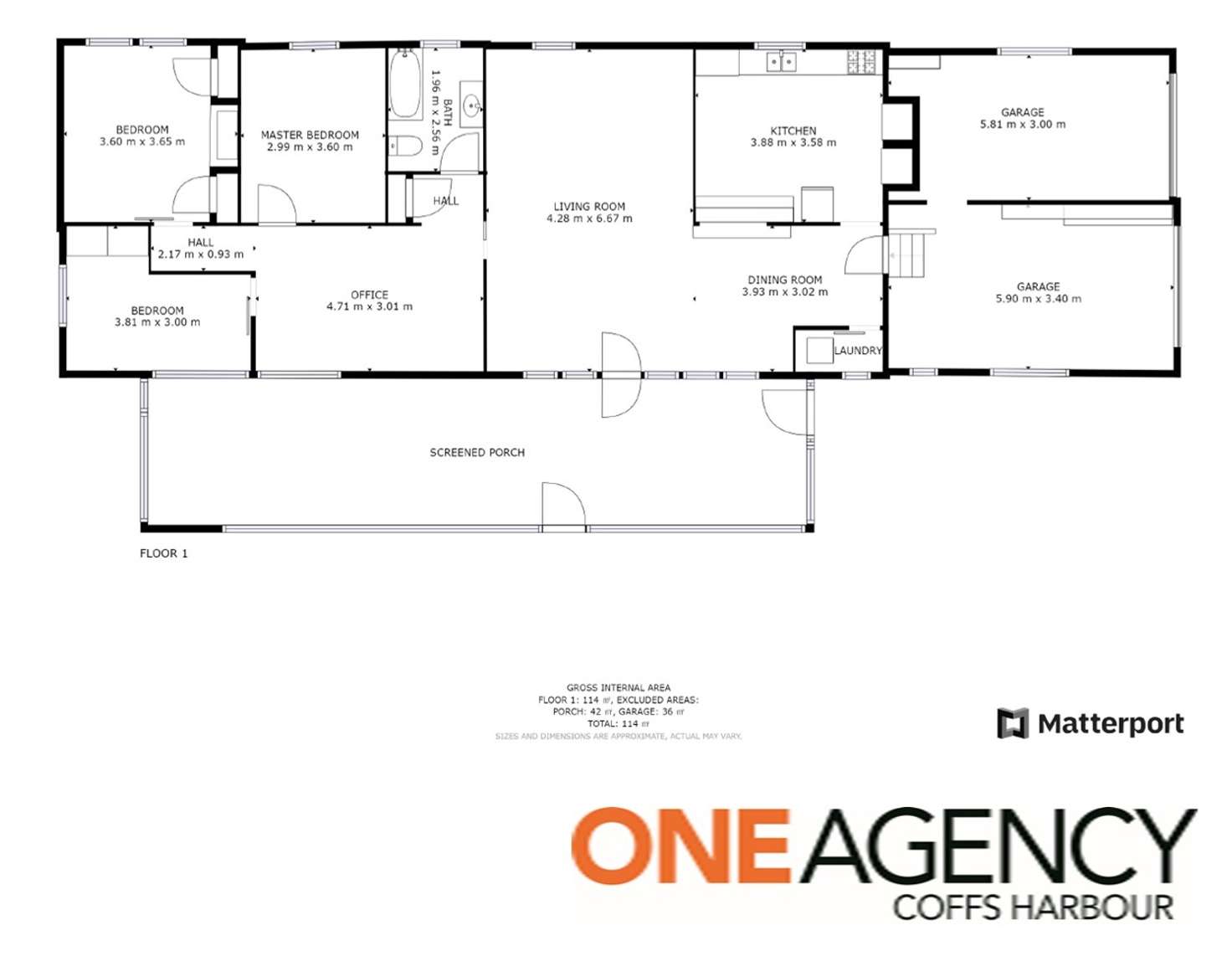 Floorplan of Homely house listing, 1384 Solitary Islands Way, Sandy Beach NSW 2456