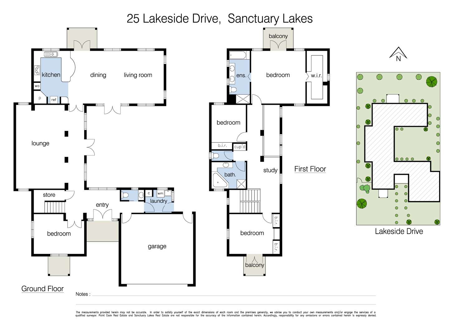 Floorplan of Homely house listing, 25 Lakeside Drive, Sanctuary Lakes VIC 3030